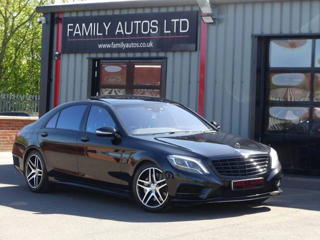Mercedes-Benz S Class 4.7 S500L AMG Line 4dr Auto [Executive] Saloon Petrol BLACK