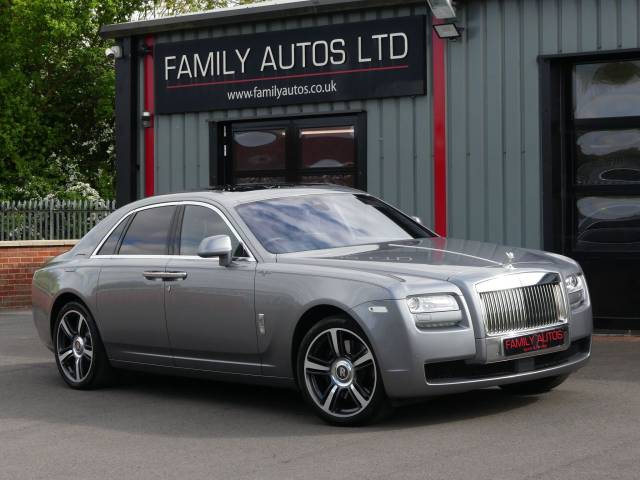 Rolls Royce Ghost 6.6 V12 Auto Euro 6 4dr Saloon Petrol Silver