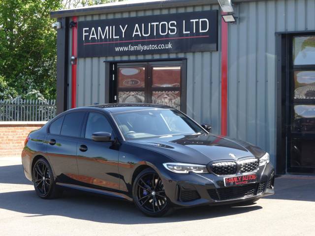 BMW 3 Series 3.0 M340d xDrive MHT 4dr Step Auto Saloon Diesel BLACK