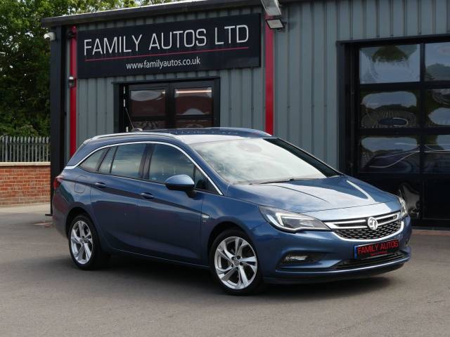 Vauxhall Astra 1.6 CDTi 16V 136 SRi 5dr Estate Diesel BLUE
