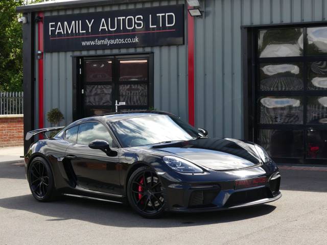 Porsche 718 Cayman 4.0 GT4 PDK Euro 6 (s/s) 2dr Coupe Petrol Black