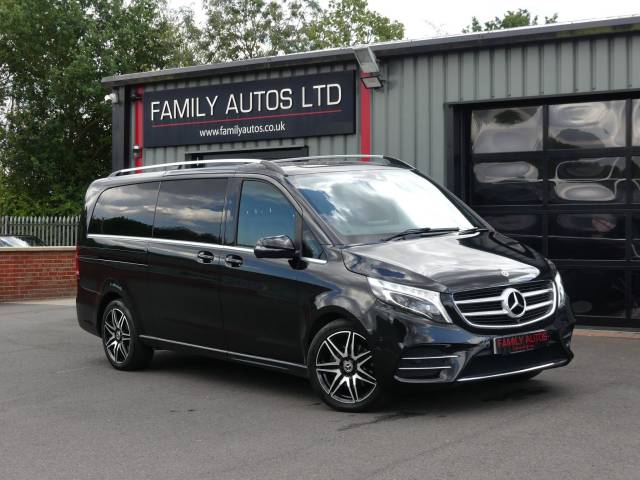 Mercedes-Benz V Class 2.1 V250 d AMG Line 5dr Auto [Extra Long] MPV Diesel BLACK