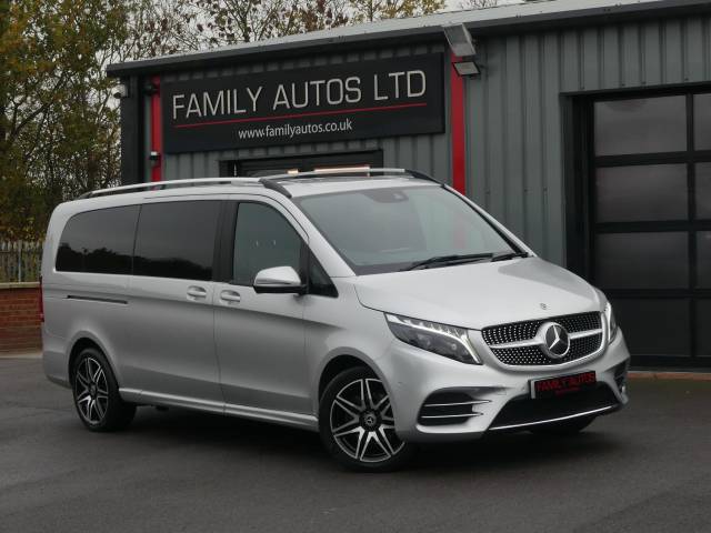 Mercedes-Benz V Class 2.0 V220 d AMG Line 5dr 9G-Tronic [Extra Long] MPV Diesel SILVER
