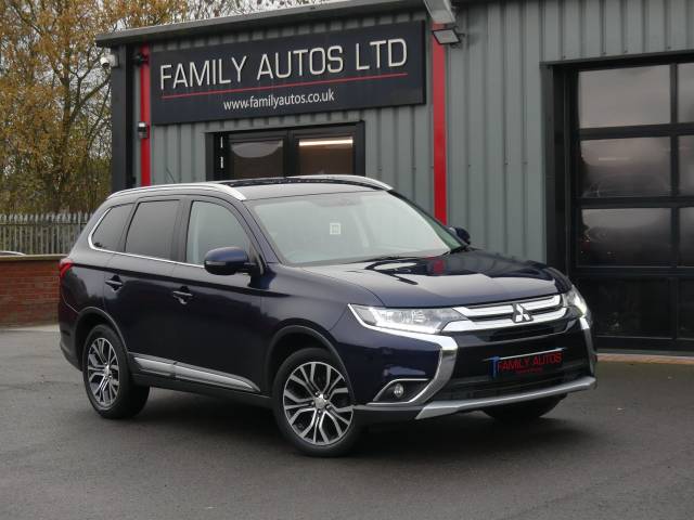 Mitsubishi Outlander 2.2 DI-D GX3 5dr Auto Estate Diesel BLUE
