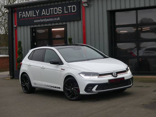 Volkswagen Polo 2.0 TSI GTI Edition 25 5dr DSG Hatchback Petrol WHITE