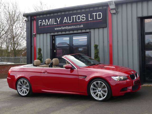 BMW M3 4.0 M3 2dr DCT Convertible Petrol RED
