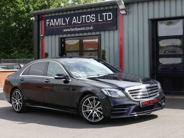 Mercedes-Benz S Class 2.9 S350d L AMG Line Executive/Premium 4dr 9G-Tronic Saloon Diesel BLACK