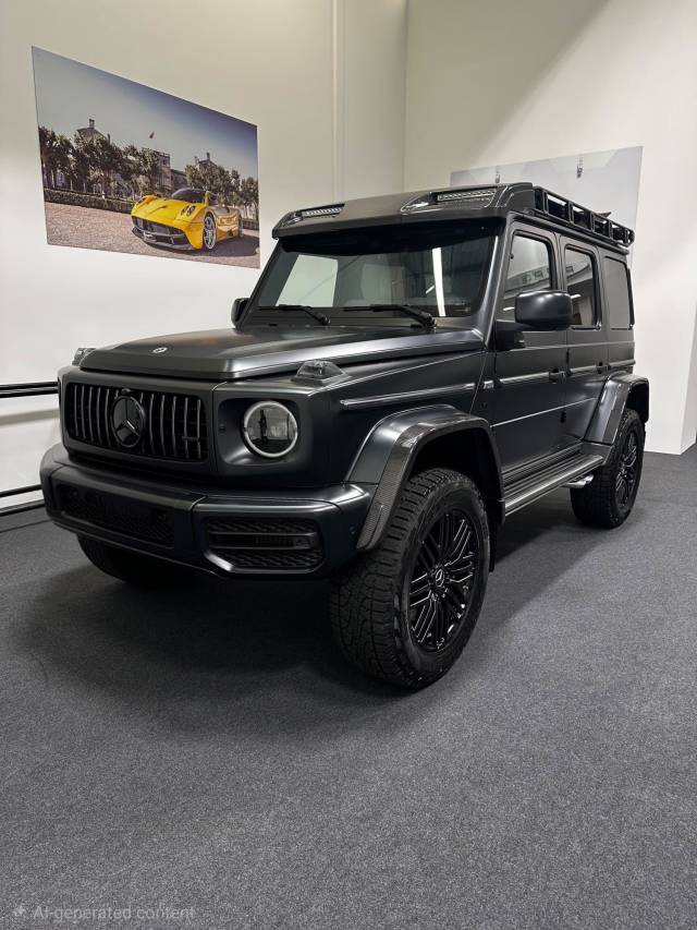 Mercedes-Benz G Class 4.0 AMG G 63 4X4 SQUARED AUTO Estate Petrol BLACK