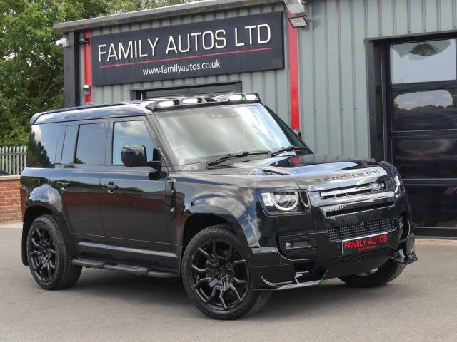 Land Rover Defender 110 3.0 D300 Hard Top X-Dynamic HSE Auto [3 Seat] Panel Van Diesel BLACK