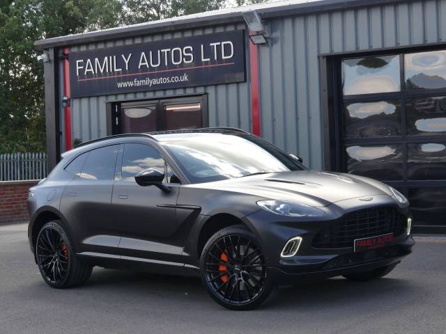 Aston Martin Dbx 4.0 V8 550 5dr Touchtronic Hatchback Petrol BLACK