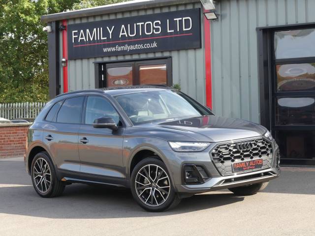 Audi Q5 2.0 40 TDI Quattro Black Edition 5dr S Tronic Estate Diesel GREY
