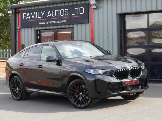 BMW X6 3.0 xDrive40i MHT M Sport 5dr Step Auto Coupe Petrol BLACK