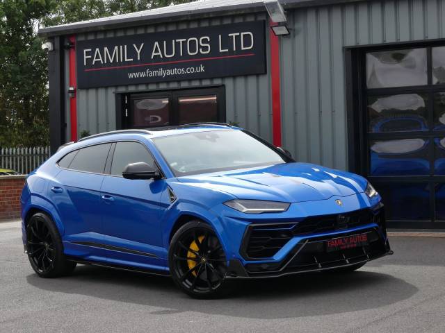 Lamborghini Urus 4.0T FSI V8 5dr Auto Estate Petrol BLUE