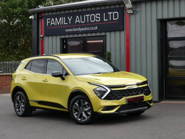 Kia Sportage 1.6T GDi HEV GT-Line 5dr Auto Estate Petrol/Electric Hybrid YELLOW