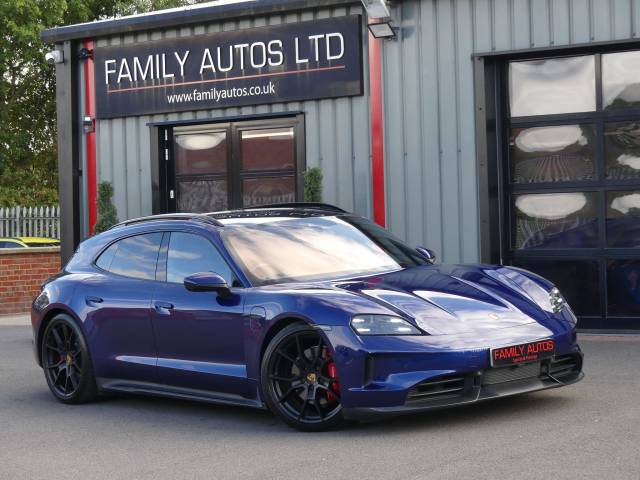 Porsche Taycan 0.0 340kW 4S 89kWh 5dr Auto Estate Electric BLUE